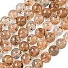 Natural Herkimer Diamond Beads Strands G-Z115-C03-10mm-2