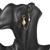 304 Stainless Steel Pendants & Natural Cultured Freshwater Pearl Leverback Earrings EJEW-JE07259-03-2