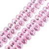 Baking Paint Transparent Glass Beads Strands GL-N005-02A-D01-2