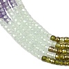 Cubic Zirconia Beads Strands ZIRC-P125-2x3mm-21-3