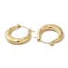 Rack Plating 304 Stainless Steel Hoop Earrings for Women EJEW-Z026-32G-2