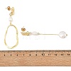 Natural Cultured Freshwater Pearl Dangle Earrings for Women EJEW-JE07506-5