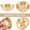 Brass Offering Bowl for Altar Meditation AJEW-WH20816-262A-6