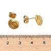 304 Stainless Steel Stud Earrings EJEW-C162-02C-G-4