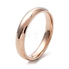 Ion Plating(IP) 304 Stainless Steel Flat Plain Band Rings STAS-I160-C-21mm-RG-1