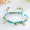 Brass Charm Bracelets OD9746-1-1