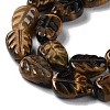 Natural Tiger Eye Beads Strands G-M418-A06-01-4