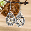Zinc Alloy Dangle Earrings FS-WG945BB-04-1