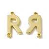 Rack Plating Brass Connector Charms KK-C007-38G-R-2