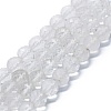 Natural Quartz Crystal Beads Strands G-G927-25-1