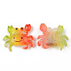 Rainbow Resin Cabochons LS-X-CRES-N024-40-2