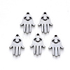 Tarnish Resistant Religion 201 Stainless Steel Charms STAS-N092-29-1