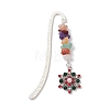 Christmas Theme Alloy Hook Bookmarks AJEW-JK00338-3