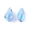 Transparent Handmade Blown Glass Globe Beads GLAA-T012-54A-2