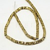 Electroplate Non-magnetic Synthetic Hematite Beads Strands X-G-J165-2mm-05-2