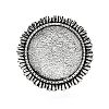 Vintage Adjustable Iron Finger Ring Components Alloy Cabochon Bezel Settings LS-X-PALLOY-Q300-14AS-NR-3