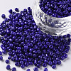 Baking Paint Glass Seed Beads SEED-US0003-3mm-K6-1