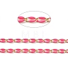 Brass Enamel Curb Chains CHC-C003-13G-07-2