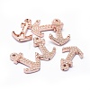 Rack Plating Brass Beads X-KK-O125-15-2
