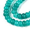 Dyed Natural White Jade Beads Strands X-G-T139-59A-09-3