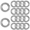 20Pcs 304 Stainless Steel Closed Jump Rings STAS-SP0001-85B-1
