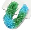 Transparent Painted Glass Beads Strands LS-DGLA-A034-T4mm-A17-1