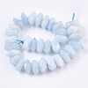 Natural Aquamarine Beads Strands G-R462-19-2