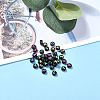 Opaque Black Acrylic Beads MACR-N008-17-5