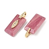 Natural Rhodonite Faceted Pendants GG-CBA4154-06G-06-2