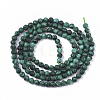 Natural Malachite Beads Strands X-G-S361-4mm-001-2