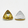 Pointed Back Glass Rhinestone Cabochons RGLA-T087-10mm-22-2