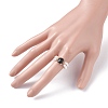 Bling Square Glass Finger Ring RJEW-TA00018-04-3