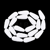 Opaque Glass Beads Strands GLAA-Q113-03A-C01-2