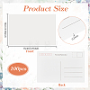 50Pcs Rectangle Blank Watercolor Paper Post Card DIY-WH0671-385-2