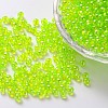 Eco-Friendly Transparent Acrylic Beads PL730-4-1