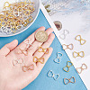 60Pcs 3 Colors Alloy Connector Charms FIND-AR0003-10-3