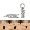 Brass Charms KK-S527-02P-B-3