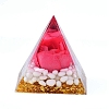 Orgonite Pyramid Resin Display Decorations PW-WGEAD91-01-2