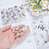 80Pcs Plastic Imitation Pearl Anti-glare Lapel Pins Brooches JEWB-SP0001-12A-3