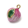 304 Stainless Steel Enamel Pendants STAS-I355-13G-02-2