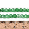 Dyed Natural White Jade Beads Strands G-T139-4mm-60-17-5
