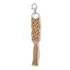 Handmade Macrame Nylon Thread Pendant Decorations HJEW-P019-05P-06-2