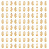 100Pcs Brass Beads KK-TA0008-90-2