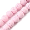 Dyed Synthetic Lava Rock Beads Strands GG-CBAAE19-06B-06-5