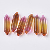 Two Tone Glass Double Terminated Point Beads GLAA-S167-12H-1