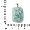Natural Amazonite Faceted Pendants G-B186-01G-09-3