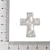 Alloy Textured Religion Cross Links Connector Charms FIND-Z127-01P-02-3
