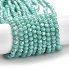 Opaque Glass Beads Strands EGLA-A035-P4mm-A14-1