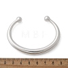 304 Stainless Steel Cuff Bangles BJEW-S161-08P-5