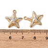 Two-Tone 304 Stainless Steel Pendants STAS-A141-01GP-3